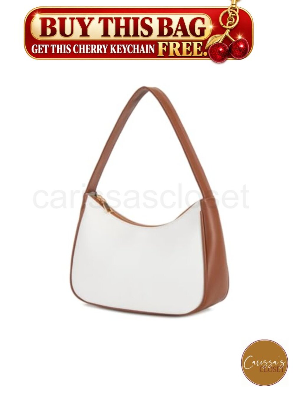 ✨ PU Leather Hobo Shoulder Bag Mini Clutch Purse with Zipper Women Cute Tote